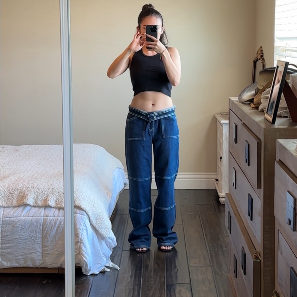 Wide Leg Baggy Mistress Rocks Jeans!